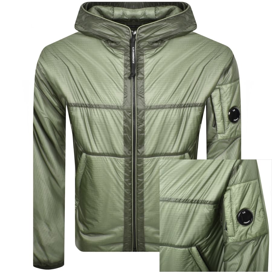 CP Company Nada Shell Jacket Green | Mainline Menswear